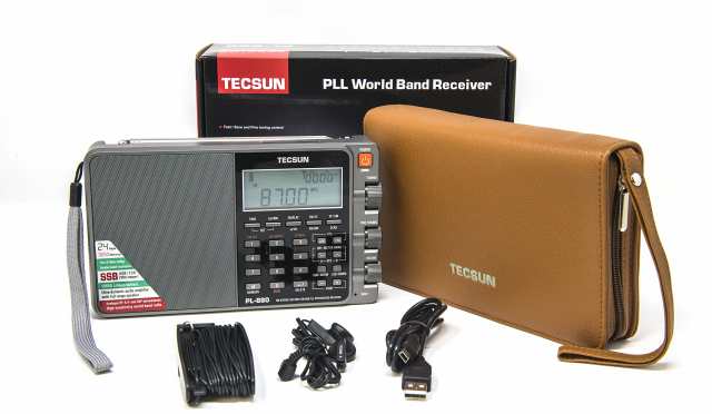 TECSUN PL-880 FM/LW/MW/SW SSB PLL短波ラジオ 3050局メモリーの通販は