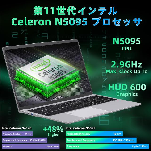 ノートパソコン 17.3 インチ 1080P IPS 大画面【Win 11 Pro/MS Office 