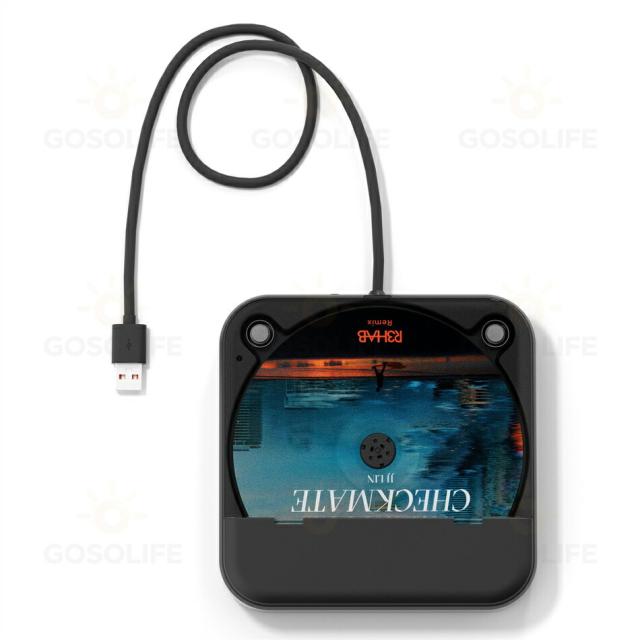車載 CDプレーヤー カーオーディオ 車載 CD カーオーディオ  CDプレーヤー 音楽再生 高音質 ポータブル 持ち運び 音楽 多機能CD/USB/Bluetooth/AUXなどに対応 A-Bリピート再生 CDウォークマン コンパクト 3.5mmオーディオジャック搭載 音楽再生/語 高音質 コンパクト 車用_3