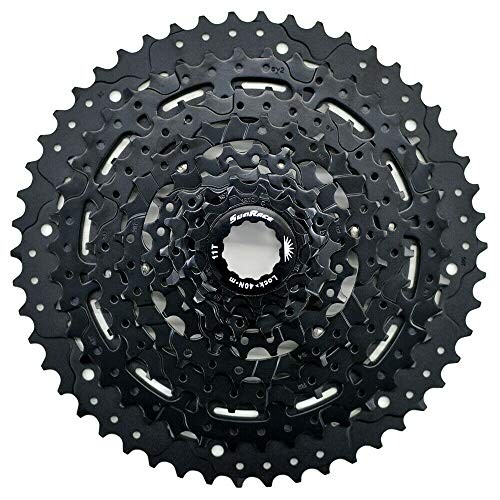 フリーホイール SunRace CM993 11-50T 9 Speed Wide Ratio Cassette, Black, ST1881