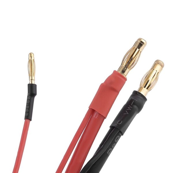 RC JST充電ケーブルワイヤ 4.0 mm バナナプラグコネクタ充電リード