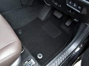 フェニーチェ カーマット フロアマット 国内生産 (トヨタ ハリアー 80系) [ ハイブリッド車用 ] ブラック 滑り止め形状 ずれにくい 車用 マット (車用品専門店)