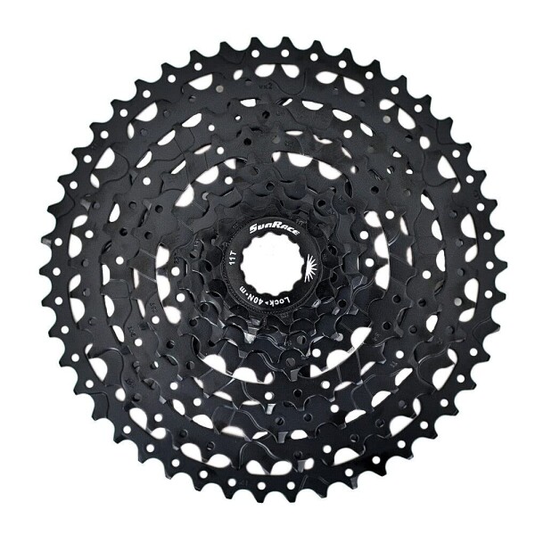 SunRace CM983 11-46T 9 Speed Wide Ratio Cassette, Black, ST1912の通販は 12,136円