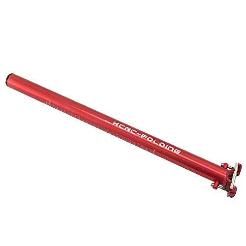 シートポスト KCNC LITE WING 7075 Aluminum 34.9x550mm Seatpost, Red, SP8-349-566, SK2043