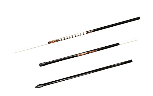 Tour AD スイング練習用品 アライメントスティック（２本セット） グラファイトデザイン (ブラック・オレンジ) Tour AD スイング練習用品 アライメントスティック（２本