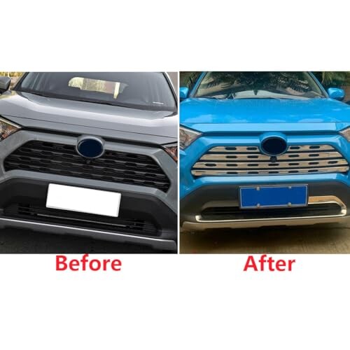 RUIQ トヨタ 新型 RAV4 G“Z package” / G/X 専用 外装 ボンネット上 フロントグリル上 ガーニッシュ TOYOT RUIQ トヨタ 新型 RAV4 G\u201cZ package\u201d ⁄ G⁄X 専用 外装 クロームメッキ