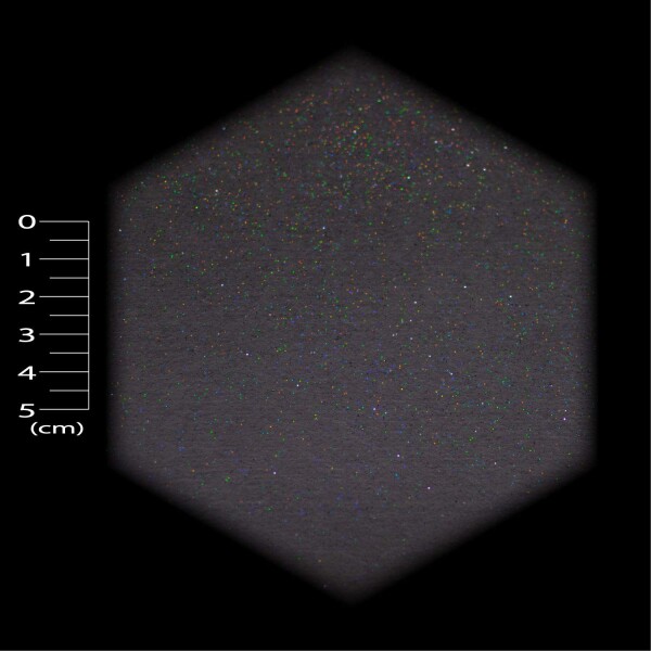 DIY MASTER ブラックレインボー ラメ フレーク 0.2mm 500g