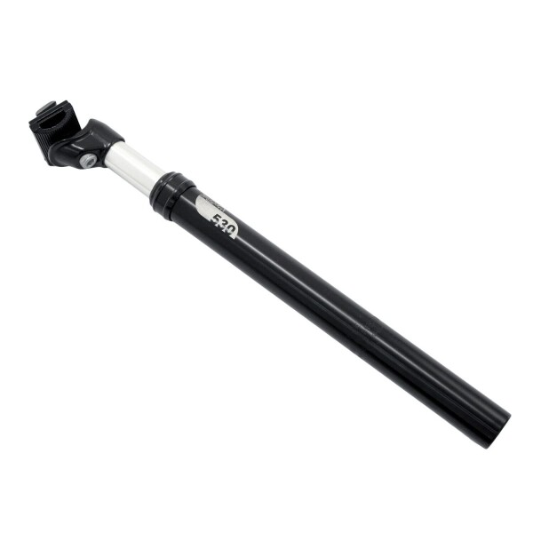シートポスト Kind Shock KS EXAForm KSP530 27.2mm x 350mm Suspension Seatpost, Black, ST2546