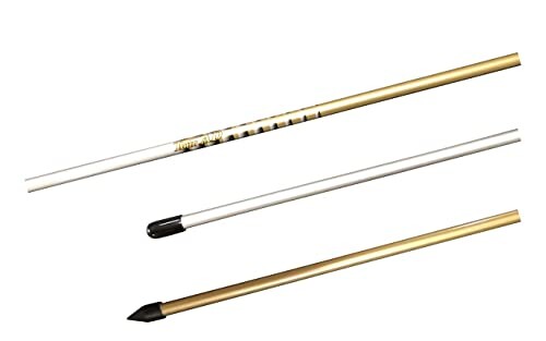 Tour AD スイング練習用品 アライメントスティック グラファイトデザイン (ホワイト ブラウン) Tour AD スイング練習用品 アライメントスティック（２本