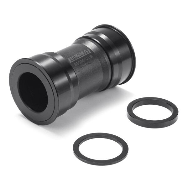 バイクBBボトムブラケット、DUB合金バイクBSA,BB30,PF30,BB86一体型、ベアリングボトムブラケット自転車アクセサリー (BB386-DUB)の通販は