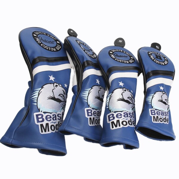 Bulldogs-Blue Guiote ゴルフヘッドカバー Golf head covers クラブ