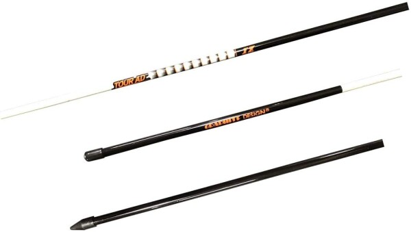 グラファイトデザイン アライメントスティック1本＆カバー(ホワイト/ブルー2021年ツアー支給モデル) (ブラック) | グラファイトデザイン アライメントスティックカバー (2019年