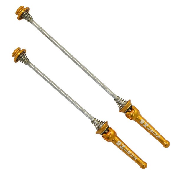 ハブ KCNC Z6 KQR Road Stainless Axle Hub Skewer, Gold, KQR-04-RD-G, SK2147