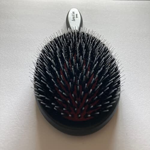 ドイツ製 ボア（猪毛）・ラージ 最高級ヘアブラシ ヘアブラシクリーナー付き 髪がやわらかく、細い方向き すべて天然素材 プレゼントに最適 株 ドイツ製 ボア（猪毛） #高級 ヘアブラシ 髪にの長さが普通 髪の毛量が