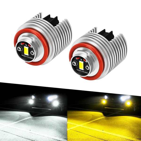SUPAREE L1b フォグランプ led 2色切り替え メモリー機能付き 爆光 車検対応 新型 トヨタ 純正交換ledフォグランプ ポン付け ハイエース7型/ノア90系/RAV4/アクア/ハリアー/ヤリス/カローラ/プリの通販は
