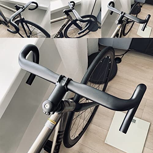 アルファ・パスカカーボンハンドルバーロードバイク用ステム一体型ハンドルバー付きカーボンドロップバーUDマット420 x 90 mm Alfa Pasca エアロカーボンハンドル自転車 ドロップハンドルバーロード