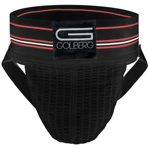 Golberg メンズ アスレチック サポーター 2パック ブラック Mサイズの通販は