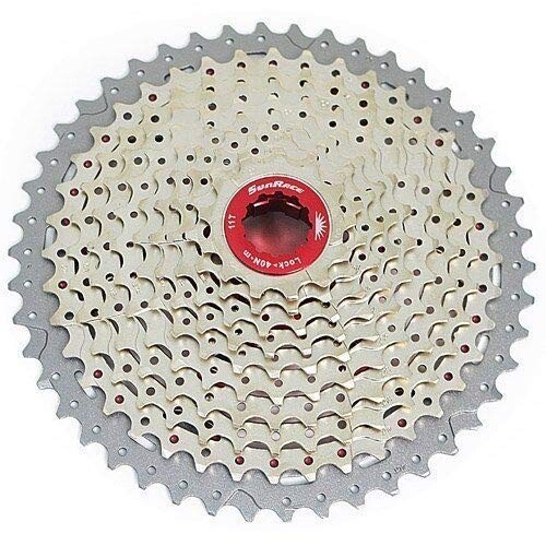 フリーホイール SunRace CSMX8 Wide Ratio Cassette 11-46T, 11 Speed, Silver #XTE1380