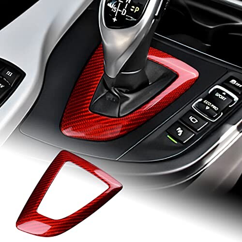 AIRSPEED F20 F21 F22 F23 F30 F34 F35 F32 F33 F36専用 アクセサリー リアルカーボンファイバー製 カーギアシフトノブヘッドカバー 内装パーツ 装飾フレーム おしゃれ カスタム ドレスアップ 両面テの通販は 5,911円