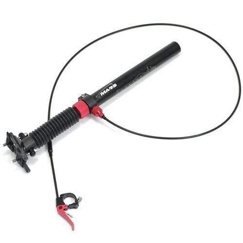 TMARS 419L Mechanical Drop Seatpost, 31.6 x 400mm, Black