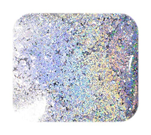 DIY MASTER レインボー ラメ フレーク ストライプパターン 1mm 500g