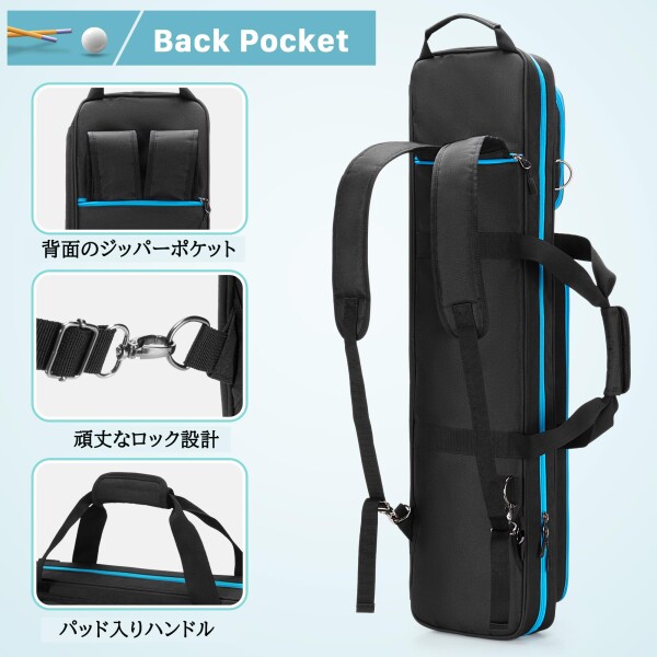 ビリヤードキュー 4本セット キャリーバッグ付き Amazon.co.jp: GOBUROS ビリヤードキューケース プールキューケース