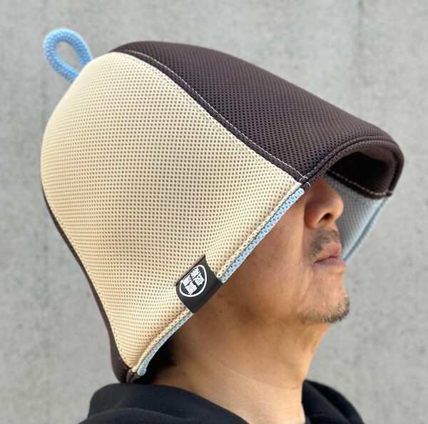 茶 ライトブルー バイカラーハード2枚重ね ダブル 次世代 3層