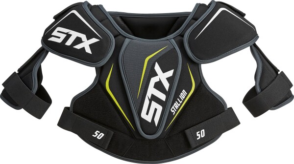 STX Lacrosse Stallion 50 Shoulder Pad, Black, 2X-Small 15,785円