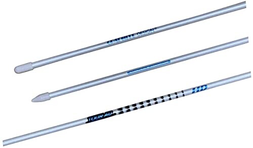Tour AD スイング練習用品 アライメントスティック グラファイトデザイン (ホワイト ブラウン) Tour AD スイング練習用品 アライメントスティック（２本