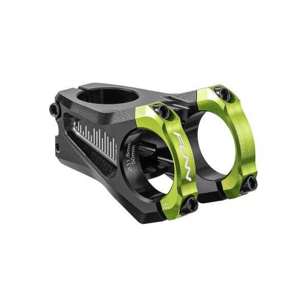 Funn イコライザー (Equalizer) バイクステム - ゼロライズ、長さ50mmのステム、バークランプ31.8mm、0度の自転車ステム、マウンテンバイクとBMXバイク用 (グリーン)の通販は