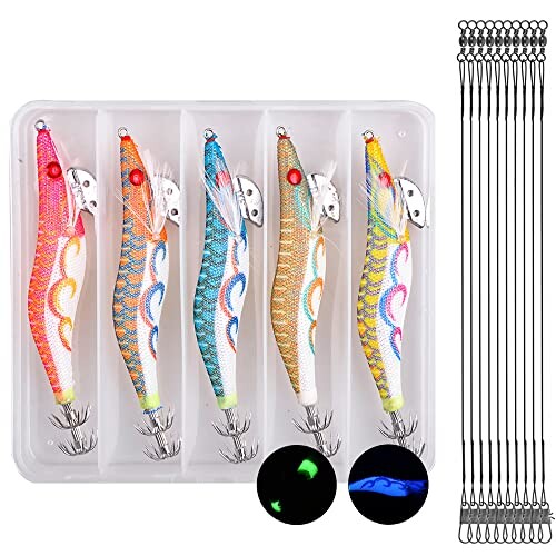 エギ ルアー イカ釣り えぎ エギング ルアー アオリイカ カラフル 4個