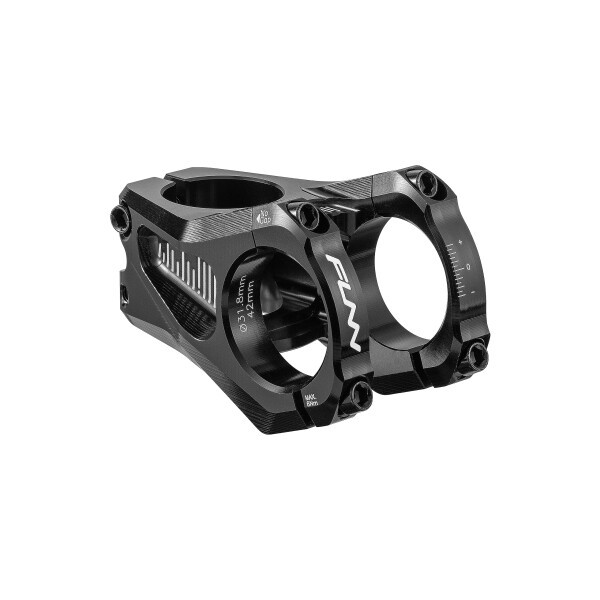 Funn イコライザー (Equalizer) バイクステム - ゼロライズ、長さ42mmのステム、バークランプ31.8mm、0度の合金自転車ステムステム、マウンテンバイクとBMXバイク用 (ブラック)の通販は