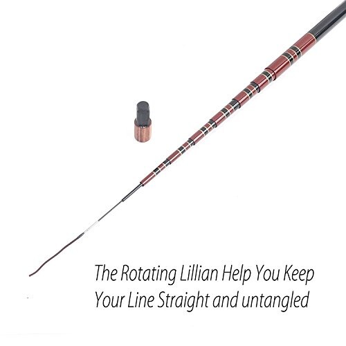 Maxcatch Tenkara rod テンカラロッド フライフィッシングロッド伸縮 カーボンチューブサイズ（10/11/12/13ft） (V-Tenkara 11ft)