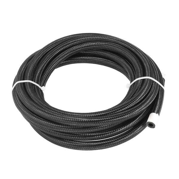 myoseya 燃料ホース ステンレス メッシュホース ガスホース CPE オイル供給 フレキシブルチューブ ホース チューブ 自動車 ターボチャージャー 芝刈り機 用 供給チューブ ホースクランプ 45