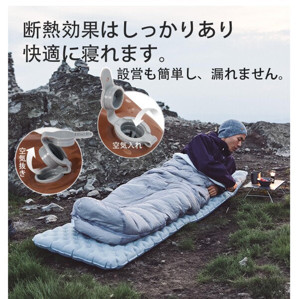 Naturehike R値3.5/R値3.2 キャンプ エアーマット 三季/四季対応 超軽量 インフレーターマット -6[度]の低温使用 アウトドア エアーベッド 防水防湿 収納袋付き 車中泊 マット 屋外バックパック