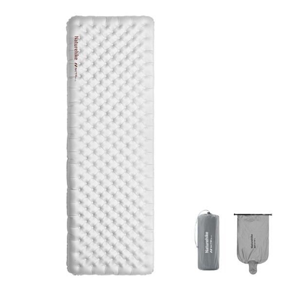 Naturehike エアーマット キャンプ用品 インフレーターマット コンパクト 超軽量 寝心地よい 防水防潮 携帯便利（収納袋付き） シングル 寝袋 防災 車中泊マット 登山 来客用ベッドとして