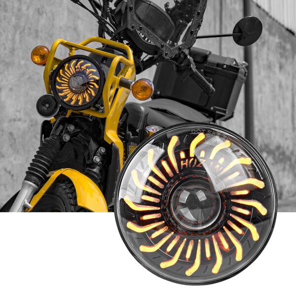 Fogocorss CC110専用 5.75インチLEDヘッドライト Cross Cub 110