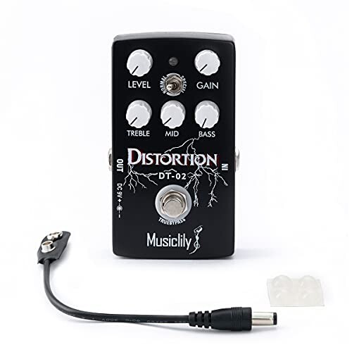 Musiclily Pro Distortion ディストーションギターエフェクター DC 9V