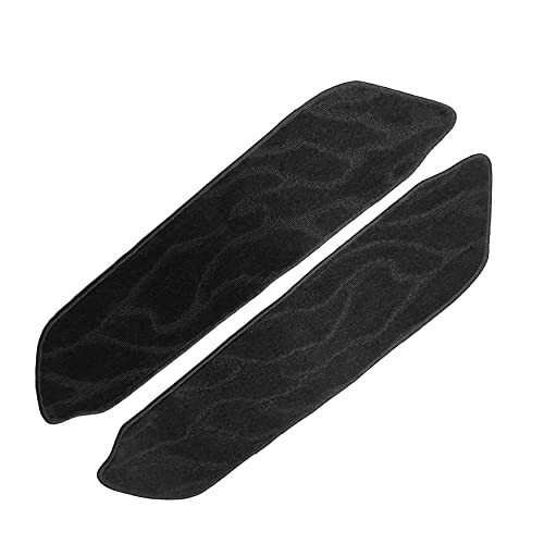 トヨタ ハイエース レジアスエース 200系 3型〜6型 手動スライドドア用 サイドステップマット ブラック 2枚セット ステップマット 内装 パーツ カスタム アクセサリーの通販は 5,216円