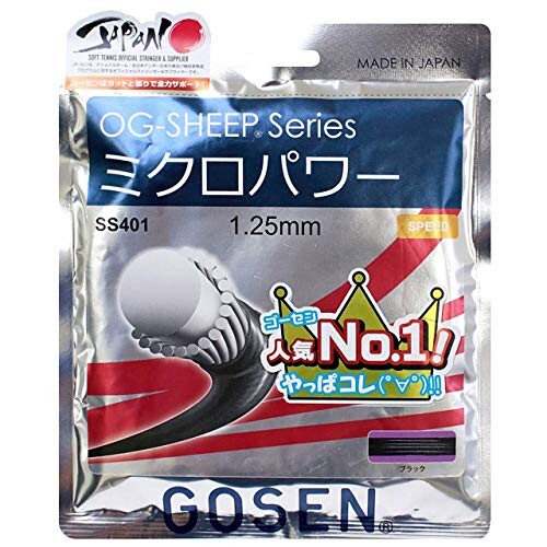 ゴーセン OGシープ ミクロパワー ブラック(OG‐SHEEP MICROPOWER) SS401BKの通販は 5,087円