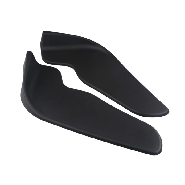 フロントカナード 汎用 リップスポイラー バンパー プロテクター フロントガード エアロ 左右セット マッドブラック 耐衝撃 PP製 傷防止 未塗装 エアロ 左右セット 6,400円