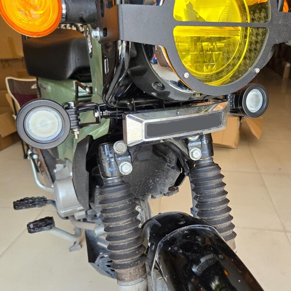 LEDフォグランプ(補助灯) 適合車種 ホンダ クロスカブ 110 CC110 Cross Cub 110 全車種 JA45 JA60 (ホワイト #2)の通販は