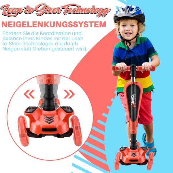 Hurtle ハートル 3輪 キックスクーター】 子供用 折りたたみ式 キック