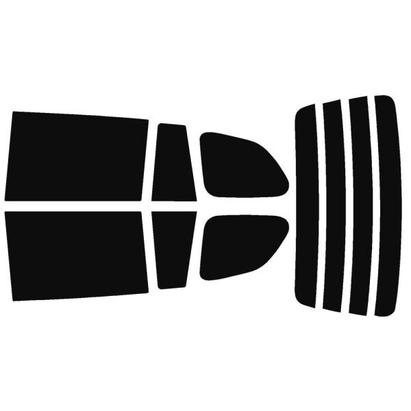 Velocity カーフィルム リアセット カローラフィールダー 対応 NZE161G NZE164G ZRE162G NKE165G スーパースモーク 4,721円