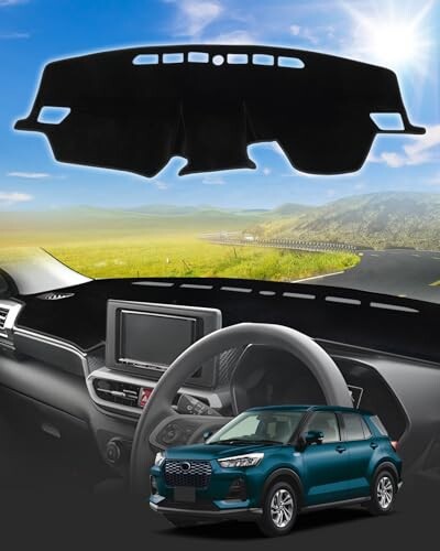 Cartist ライズ 200系 に適用 ロッキー200 ダッシュボードマット 車用 ダッシュボードカバー RAIZE ROCKY A200A A210A 2019.11-現行 フロントガラスへ映り込み軽減 日焼け防止 ライズ専用アクセサリの通販は