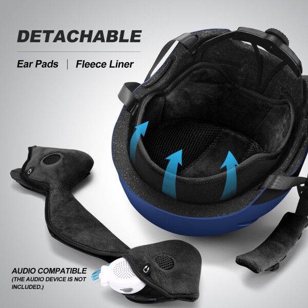 新品未使用◆ODOLAND スキーヘルメット ゴーグル セット Amazon | Odoland スキーヘルメット バイザースノーボードヘルメット