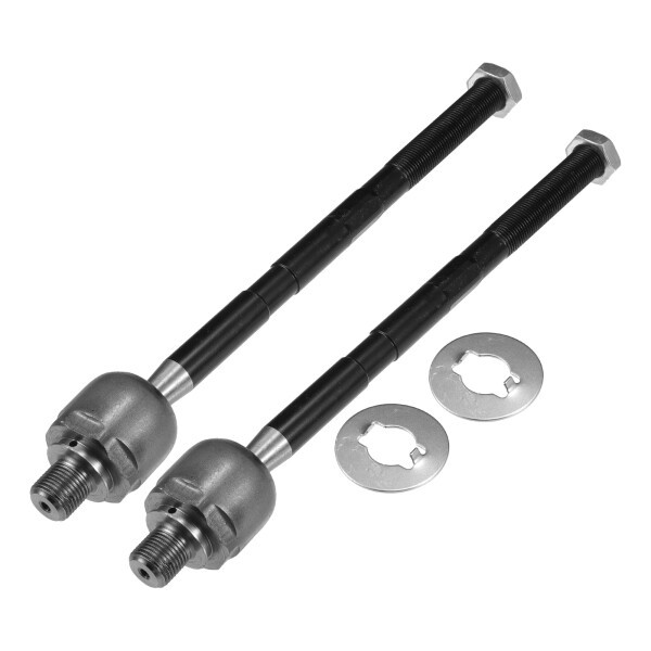 X AUTOHAUX 2個セットのフロントインナータイロッドエンドキット サスペンションステアリングタイロッドエンド ジープに対応リバティ2006-2012 ダッジに対応ニトロ2008-2011 ドラッ クリンクNo