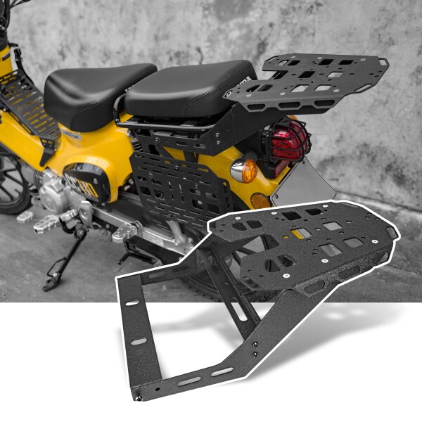 Fogocorss CC110専用リアキャリア Cross Cub 110 JA60専用フラット延長キャリア積載能力を高める金属製リアラックの通販は