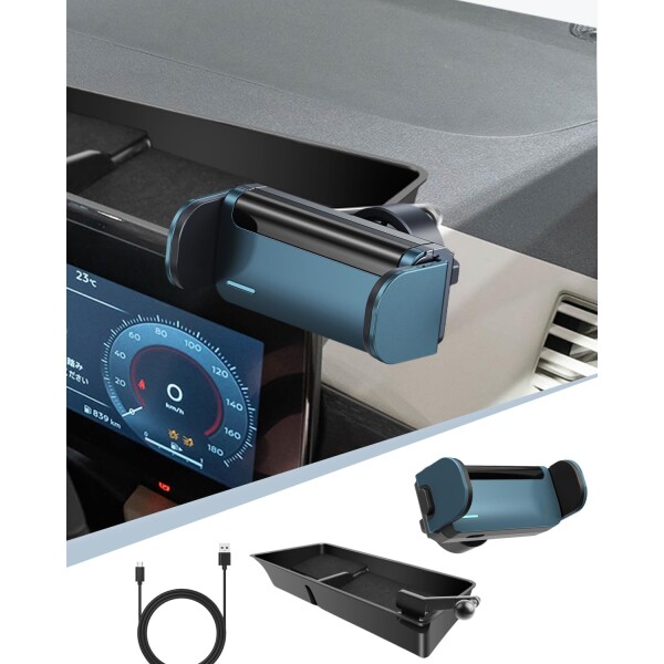 BIBIBO 日産 セレナ C28 スマホホルダー 12.3インチナビ専用 携帯