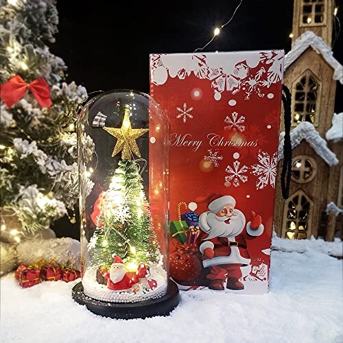 Takelablaze ミニクリスマスツリー 卓上 LEDライト クリエイティブギフトウィンドウデコレーションオーナメント クリスマスリビングルーム クリスマス飾り